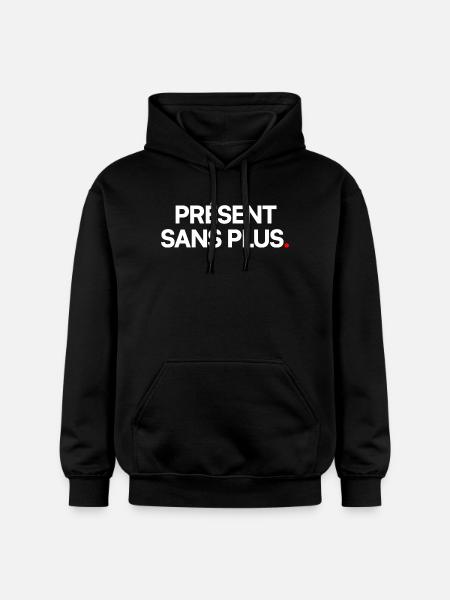 Présent sans plus - Sweat à capuche Softstyle® Gildan Unisexe - noir