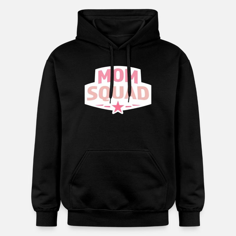 Équipe de mamans - Sweat à capuche Softstyle® Gildan Unisexe - noir