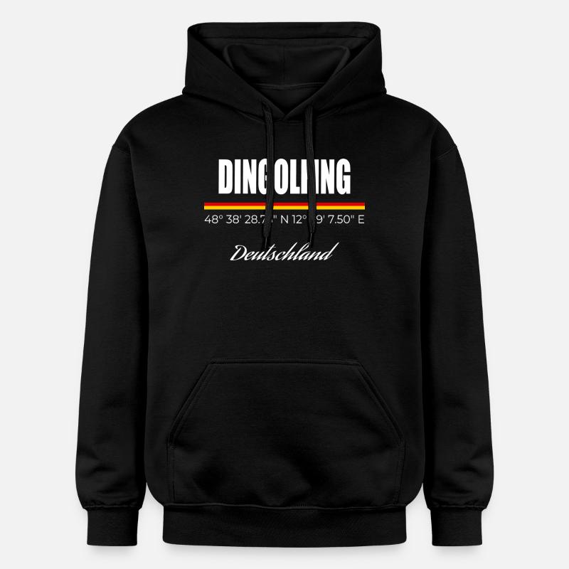 Dingolfing - Sweat à capuche Softstyle® Gildan Unisexe - noir