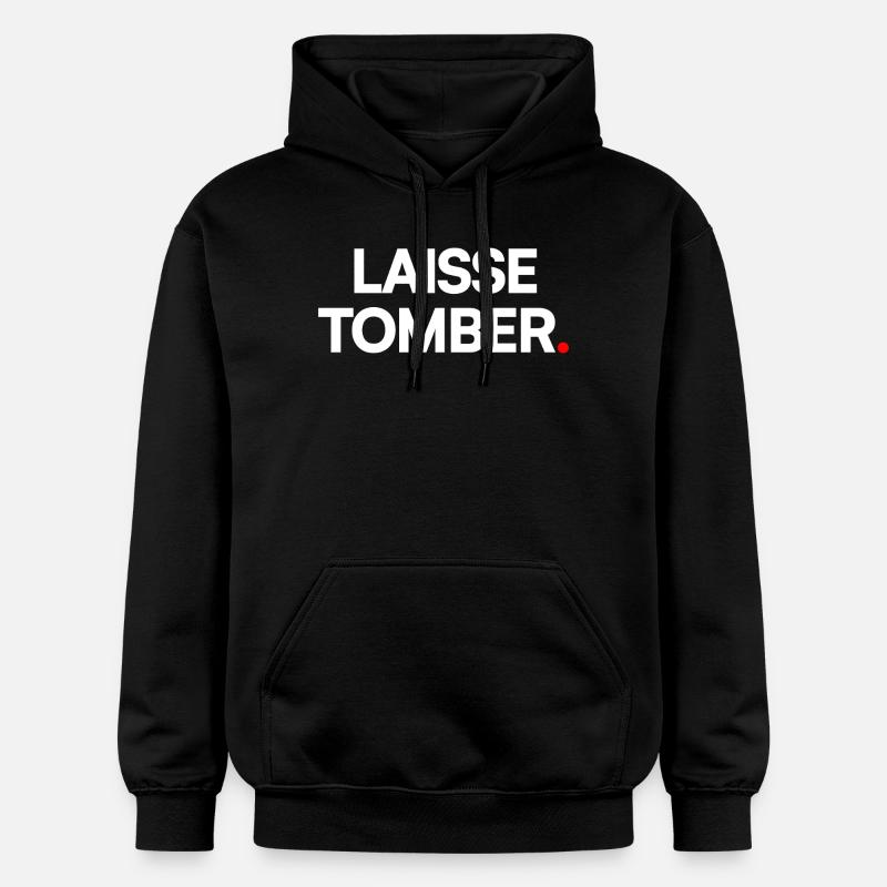 Laisse tomber - Sweat à capuche Softstyle® Gildan Unisexe - noir