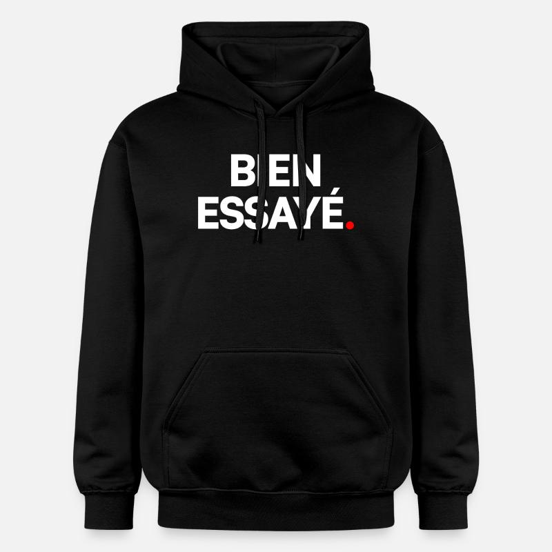 Bien essayé - Sweat à capuche Softstyle® Gildan Unisexe - noir