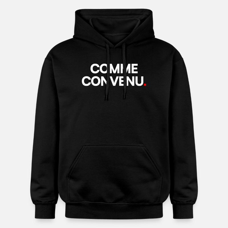 Comme convenu - Sweat à capuche Softstyle® Gildan Unisexe - noir