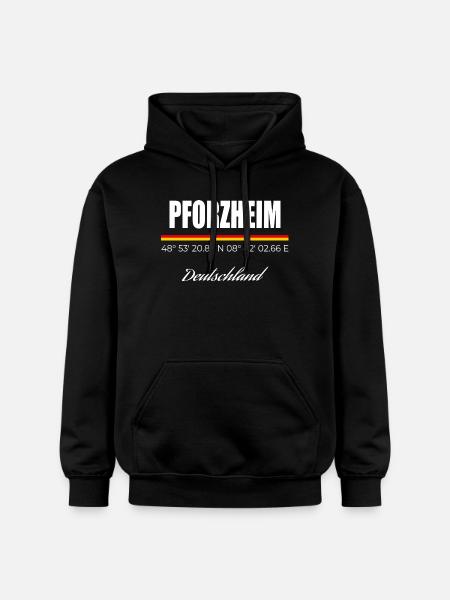Pforzheim - Gildan Unisex Softstyle® Midweight Hoodie - Schwarz