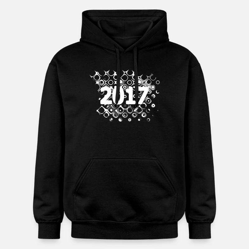 rétro 2017 - Sweat à capuche Softstyle® Gildan Unisexe - noir