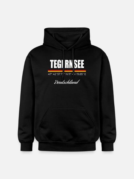 Tegernsee - Gildan Unisex Softstyle® Midweight Hoodie - Schwarz