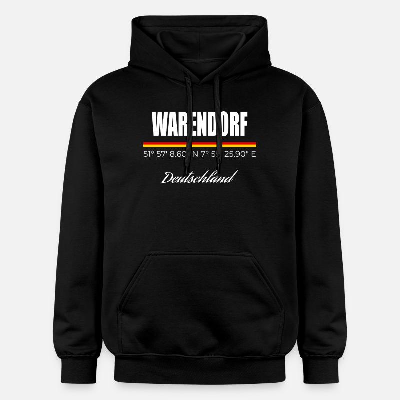 Warendorf - Gildan Unisex Softstyle® Midweight Hoodie - Schwarz