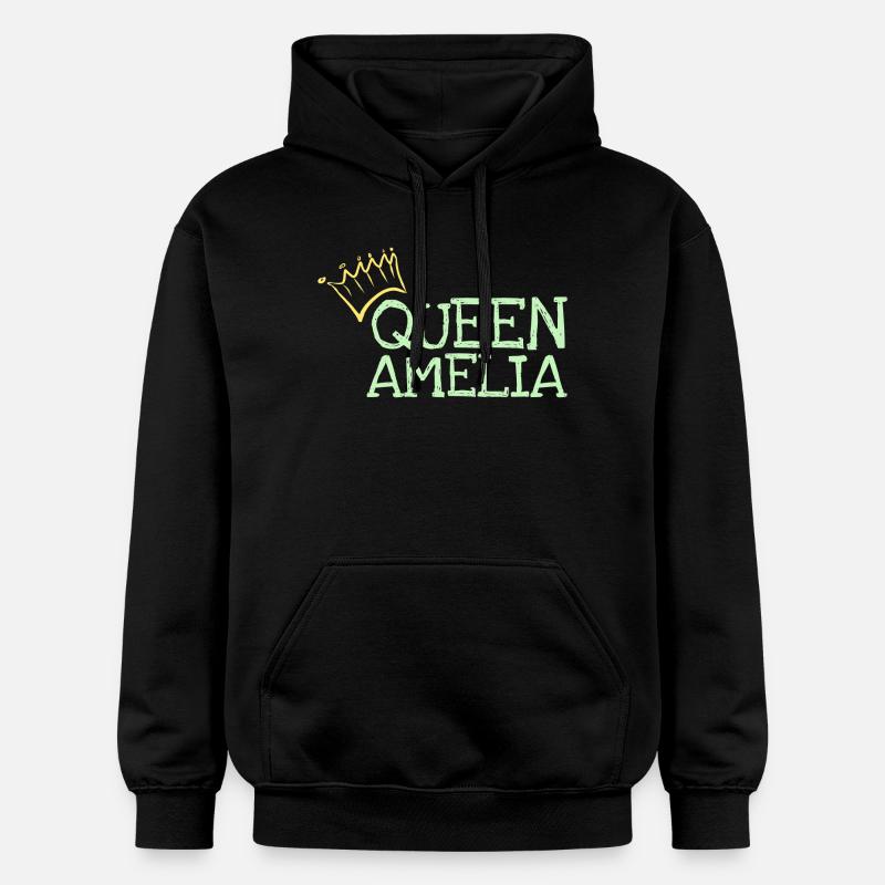 Amelia - Sweat à capuche Softstyle® Gildan Unisexe - noir