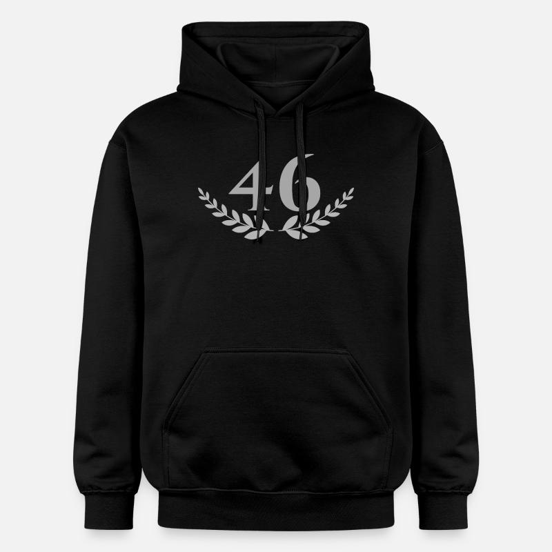 46 - Sweat à capuche Softstyle® Gildan Unisexe - noir
