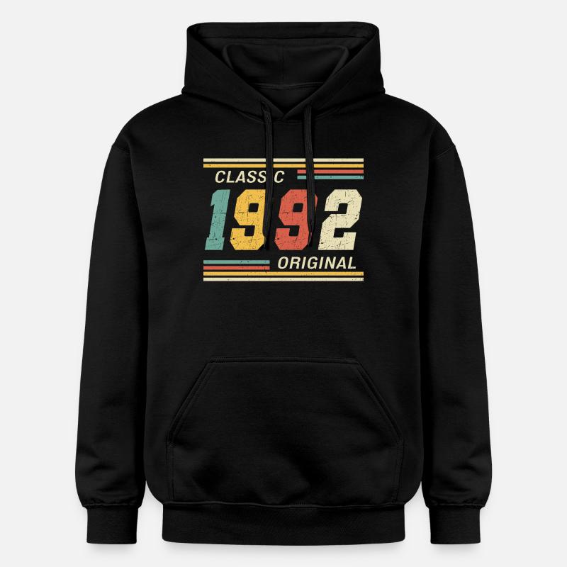 Classique 1992 original 1992 - Sweat à capuche Softstyle® Gildan Unisexe - noir