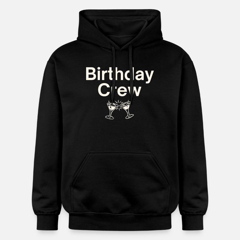 Équipe d’anniversaire - Sweat à capuche Softstyle® Gildan Unisexe - noir