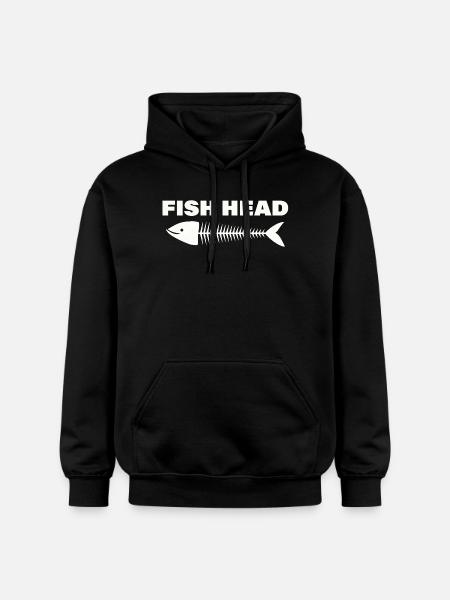 FISH HEAD - Gildan Unisex Softstyle® Midweight Hoodie - Schwarz