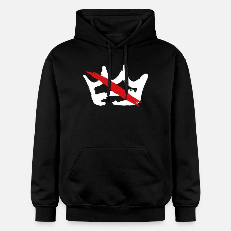 Pas de roi - Sweat à capuche Softstyle® Gildan Unisexe - noir