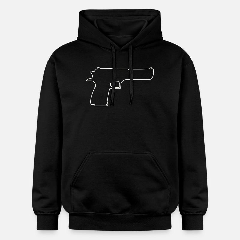 Arme - Sweat à capuche Softstyle® Gildan Unisexe - noir