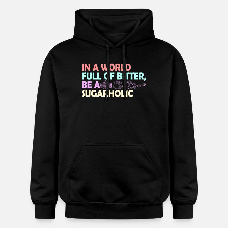 Citation de Sugarholic World - Sweat à capuche Softstyle® Gildan Unisexe - noir