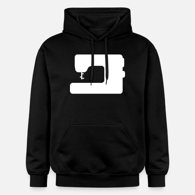 machine à coudre - Sweat à capuche Softstyle® Gildan Unisexe - noir