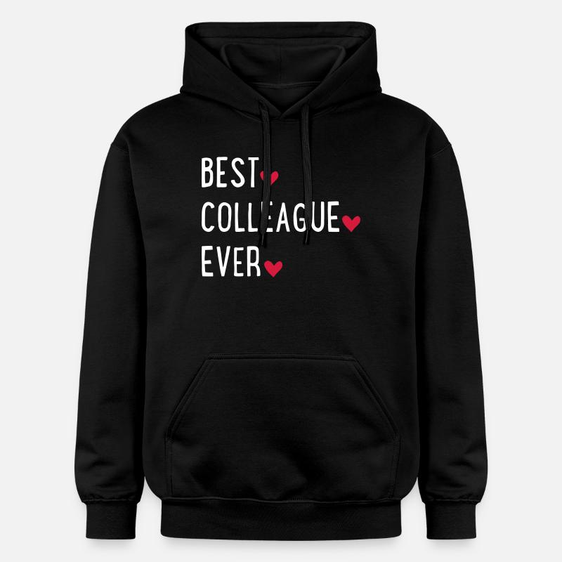 Bester Kollege der Welt - Gildan Unisex Softstyle® Midweight Hoodie - Schwarz