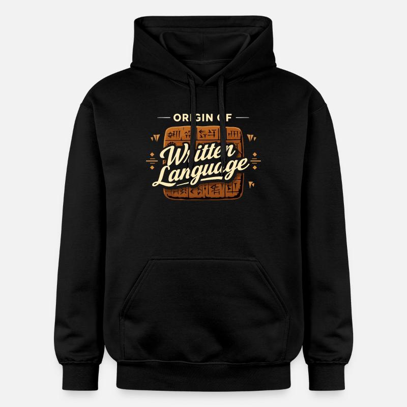 Mésopotamie ancienne, Sumérien - Sweat à capuche Softstyle® Gildan Unisexe - noir