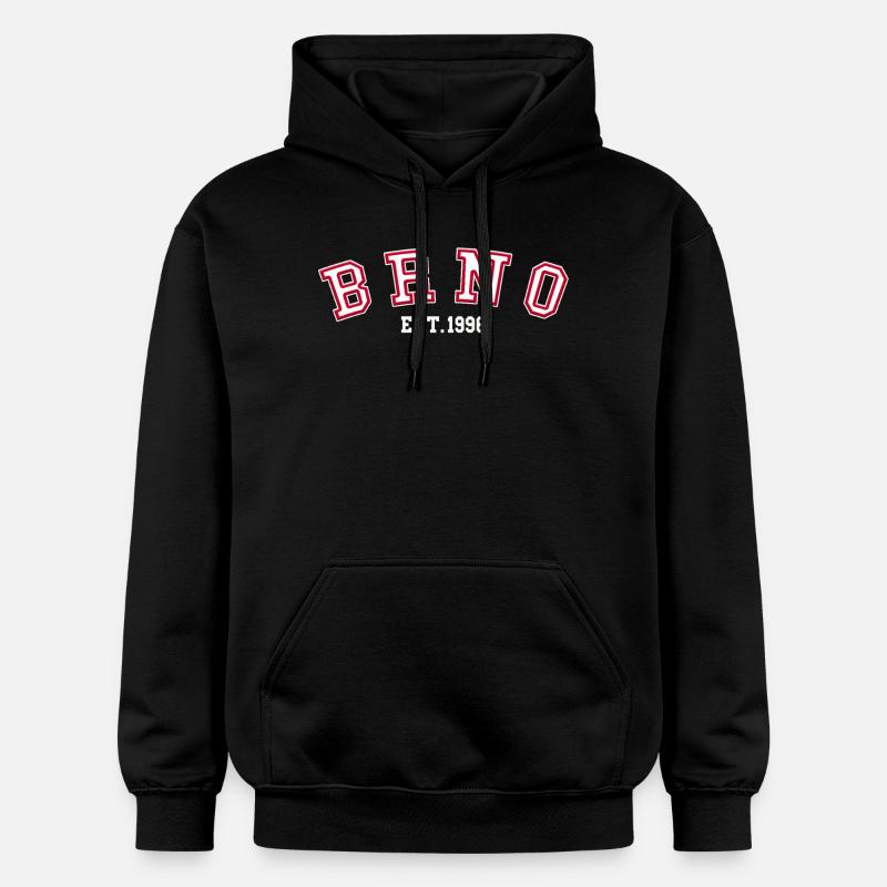 Brno Fondée en 1996 - Sweat à capuche Softstyle® Gildan Unisexe - noir