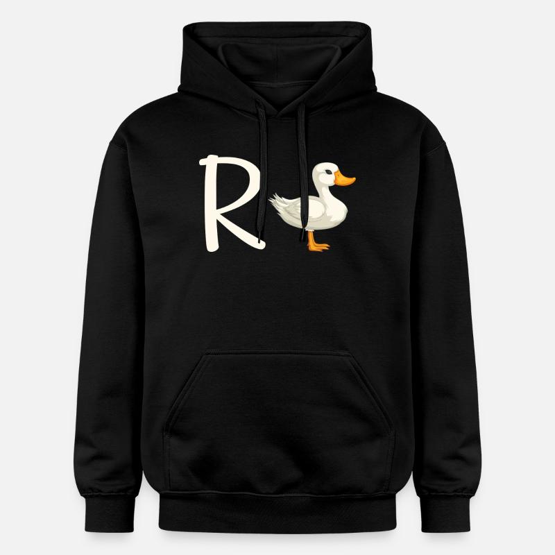 Pension avec canard - Sweat à capuche Softstyle® Gildan Unisexe - noir