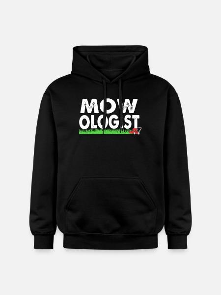 Lawn (meadow) Lawn mower - Gildan Unisex Softstyle® Midweight Hoodie - black