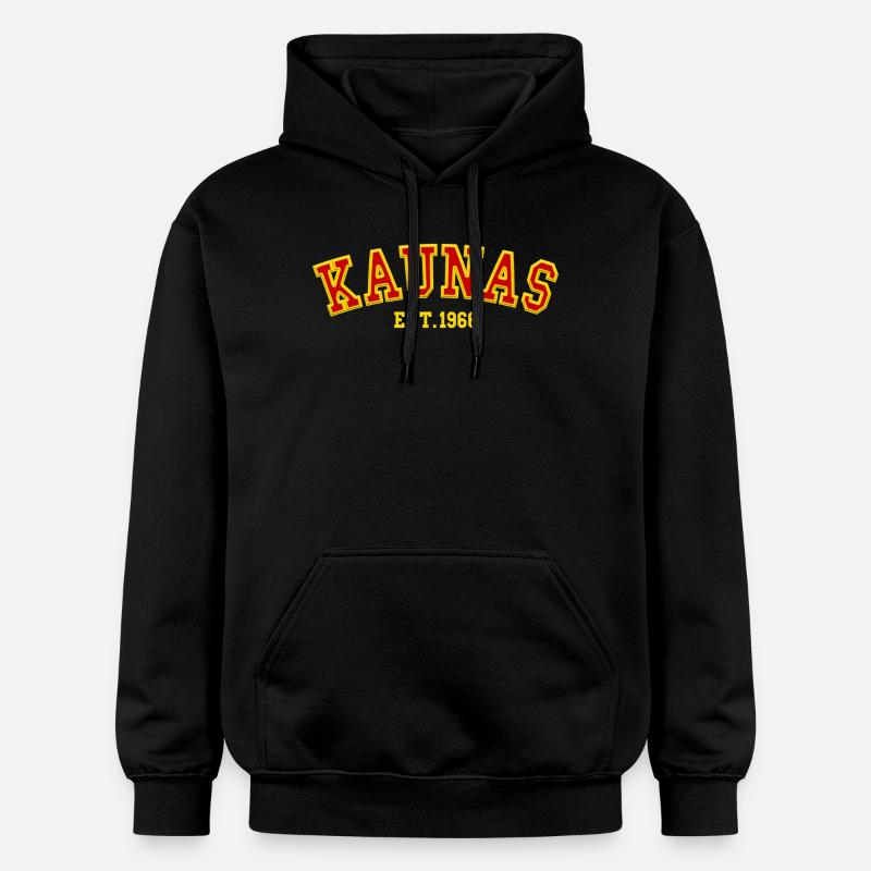 Kaunas Fondée en 1966 - Sweat à capuche Softstyle® Gildan Unisexe - noir