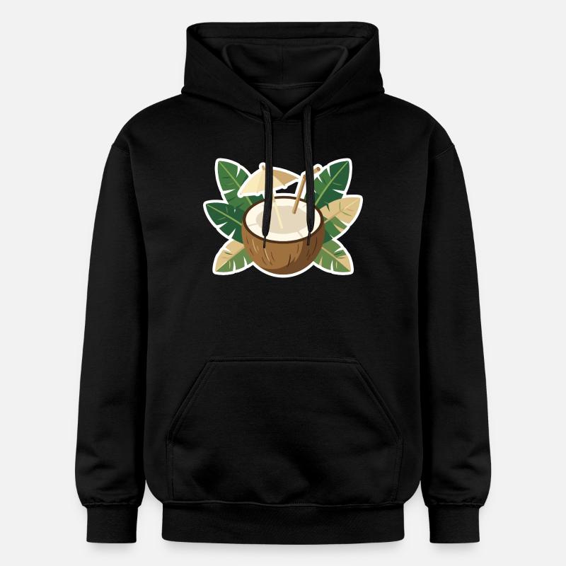 Refroidisseur de l’île Coconut - Sweat à capuche Softstyle® Gildan Unisexe - noir