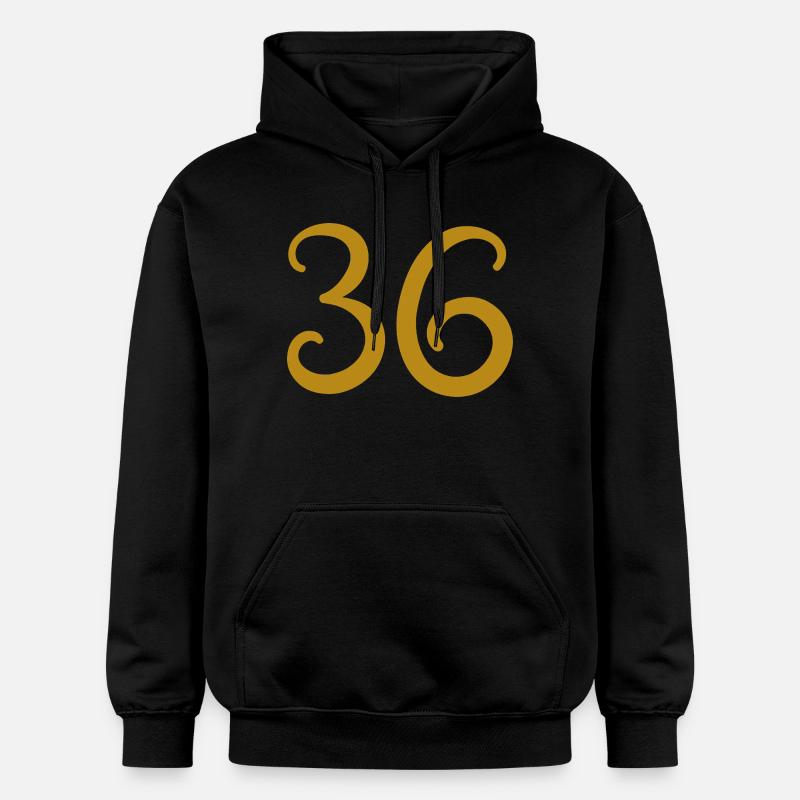 36 - Sweat à capuche Softstyle® Gildan Unisexe - noir