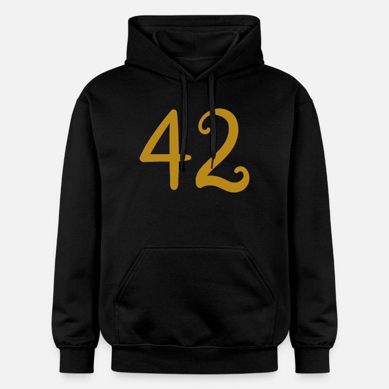 42 - Sweat à capuche Softstyle® Gildan Unisexe - noir