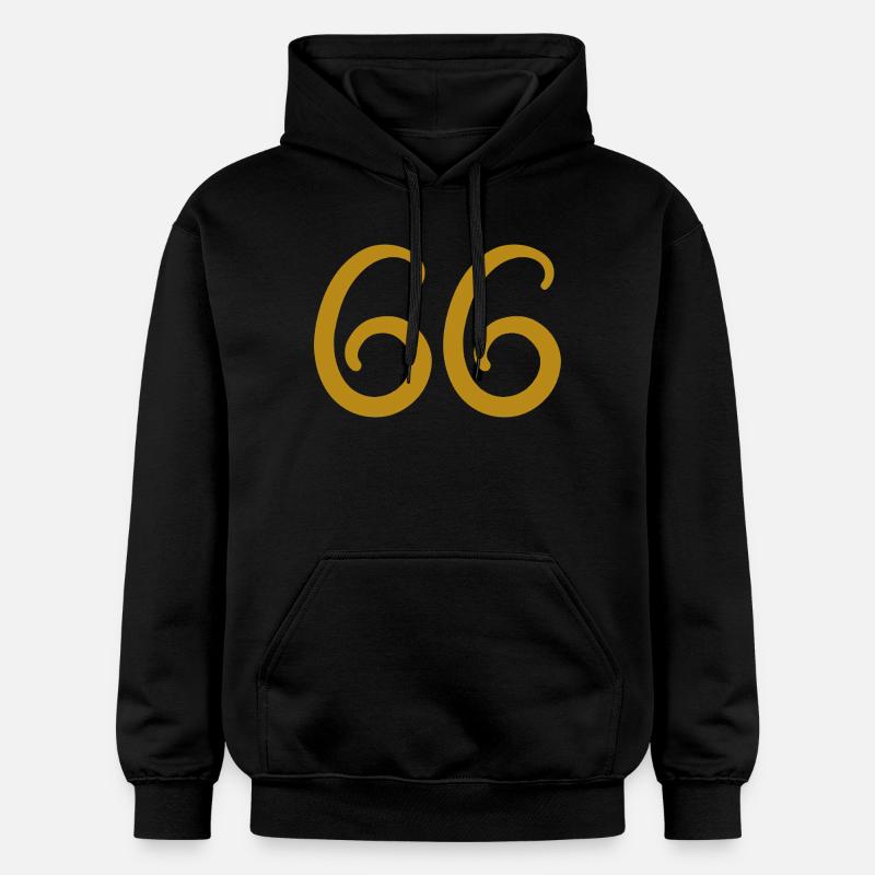 66 - Sweat à capuche Softstyle® Gildan Unisexe - noir