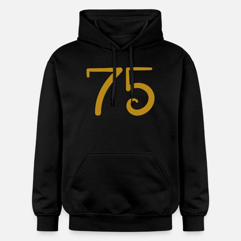 75 - Sweat à capuche Softstyle® Gildan Unisexe - noir