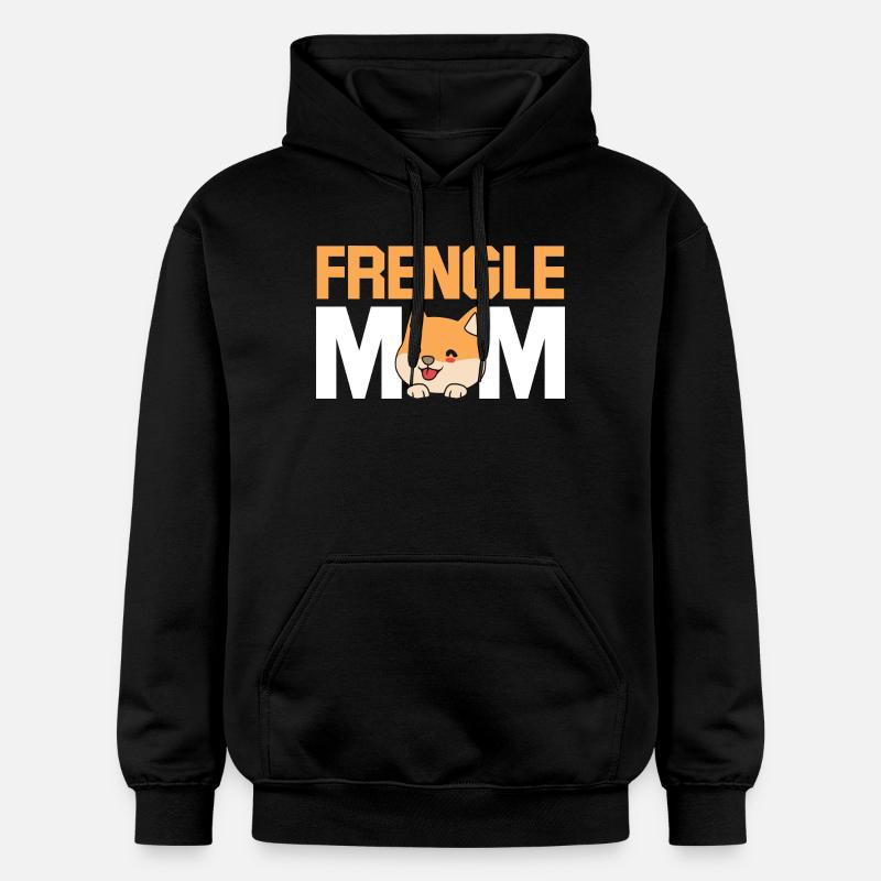 Frengle Dog - Sweat à capuche Softstyle® Gildan Unisexe - noir