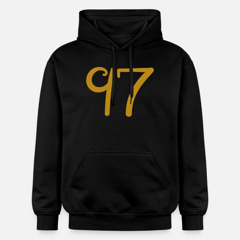 97 - Sweat à capuche Softstyle® Gildan Unisexe - noir