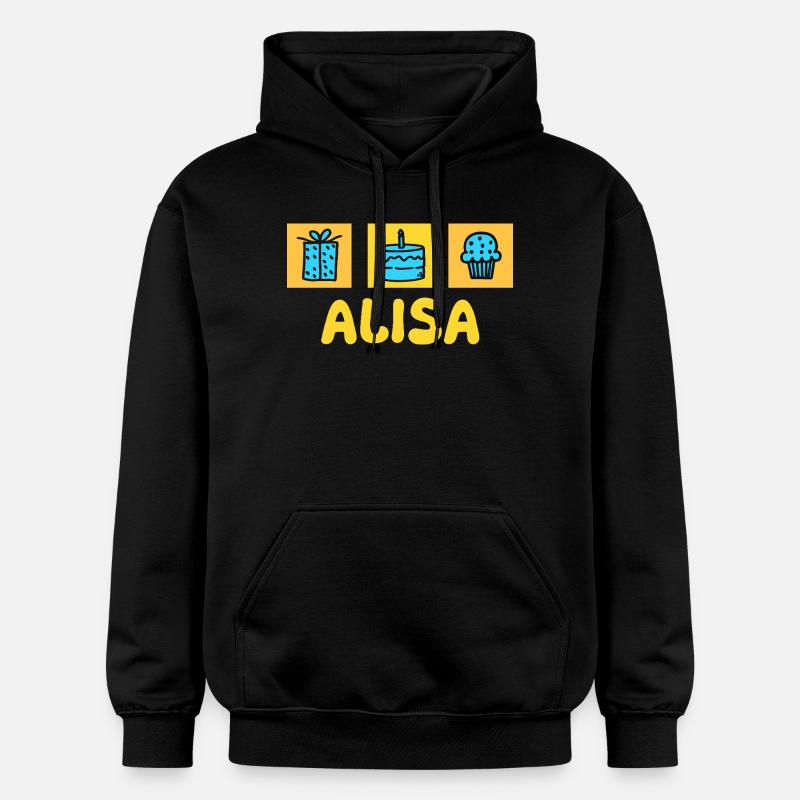 Alisa - Sweat à capuche Softstyle® Gildan Unisexe - noir