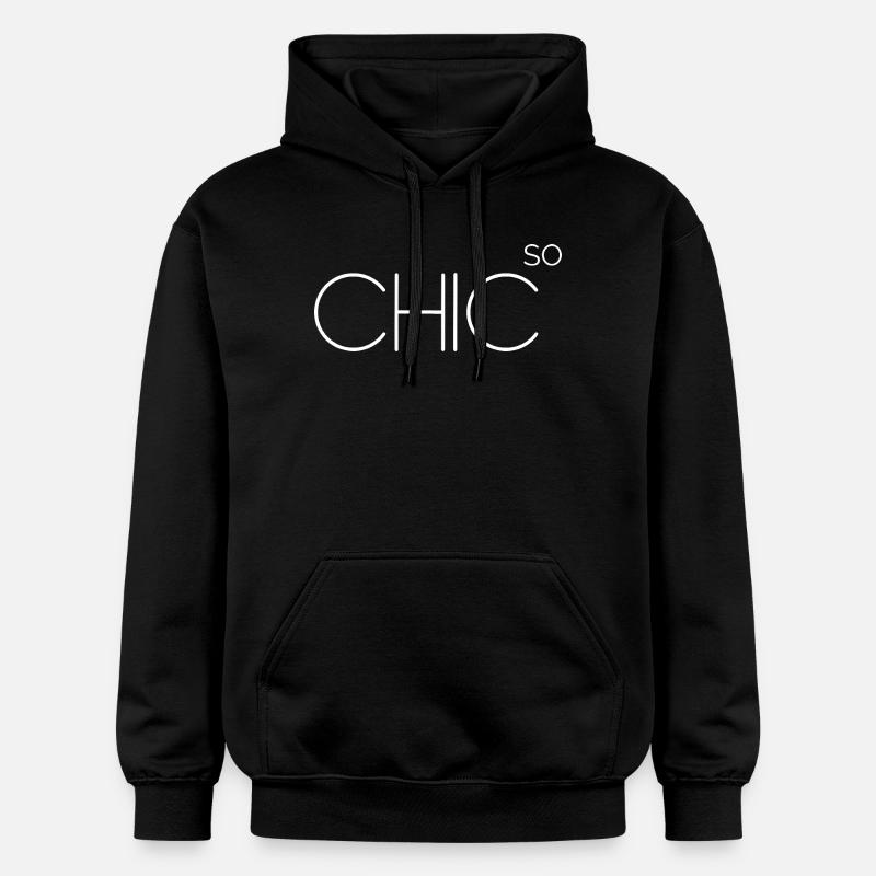So Chic - Sweat à capuche Softstyle® Gildan Unisexe - noir