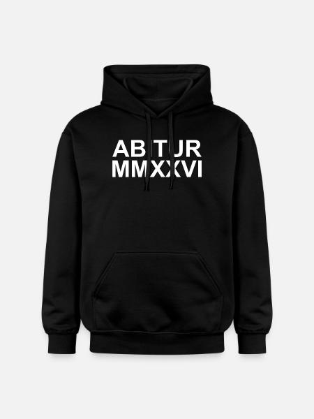 Abi 2026 - MMXXVI - Gildan Unisex Softstyle® Midweight Hoodie - Schwarz