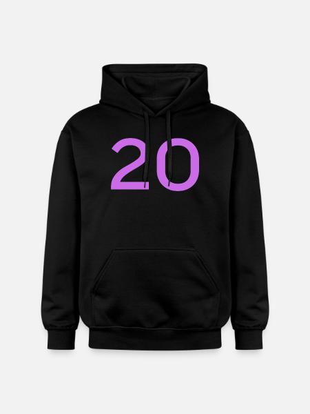 20 - Sweat à capuche Softstyle® Gildan Unisexe - noir