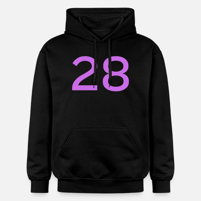 28 - Sweat à capuche Softstyle® Gildan Unisexe - noir
