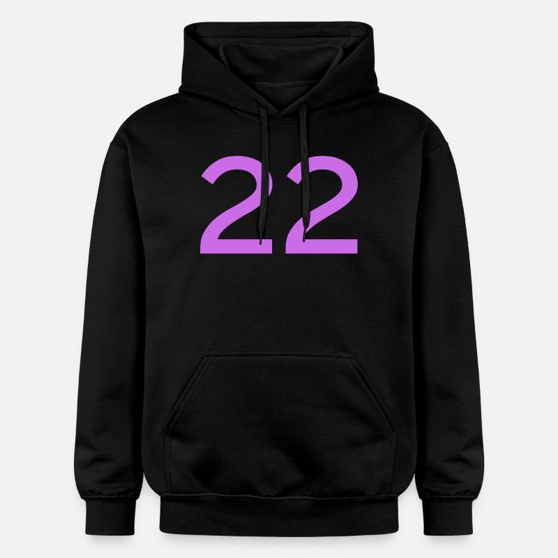 22 - Sweat à capuche Softstyle® Gildan Unisexe - noir