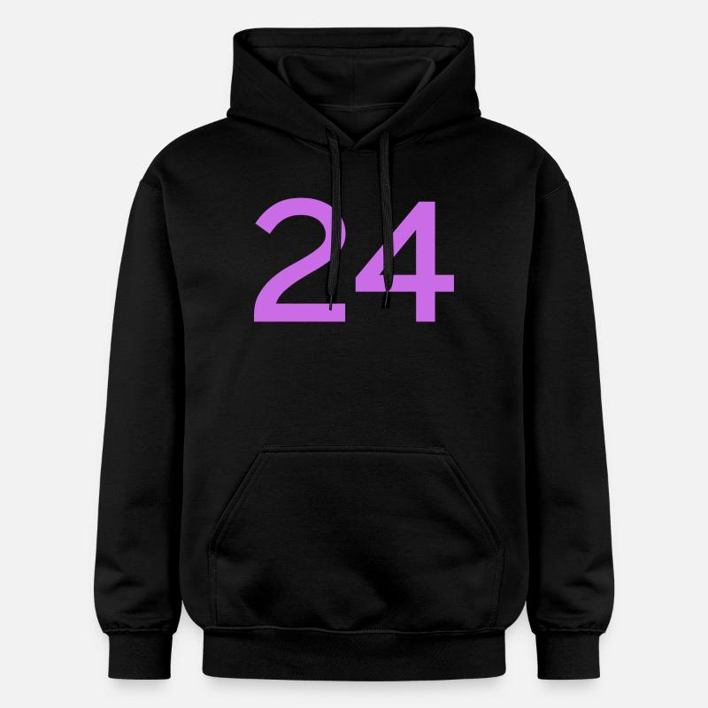 24 - Sweat à capuche Softstyle® Gildan Unisexe - noir