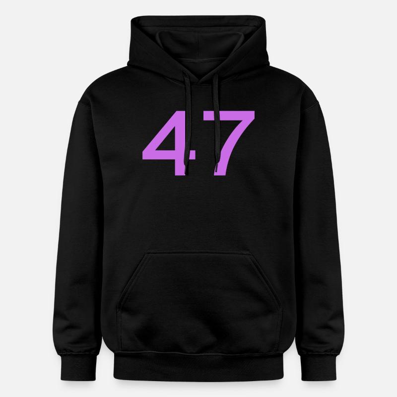 47 - Sweat à capuche Softstyle® Gildan Unisexe - noir