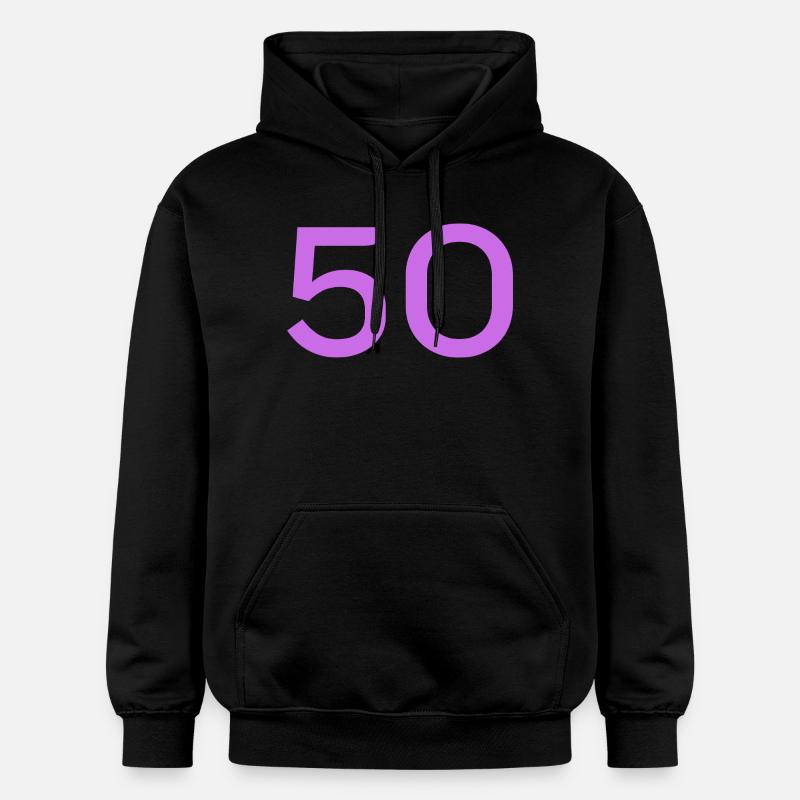 50 - Sweat à capuche Softstyle® Gildan Unisexe - noir