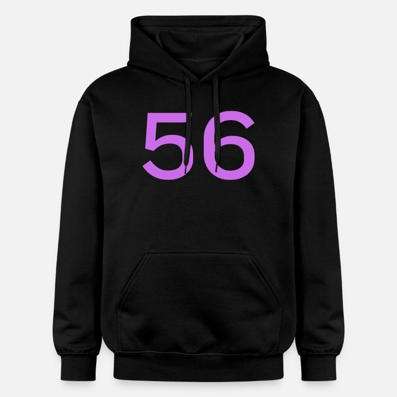 56 - Sweat à capuche Softstyle® Gildan Unisexe - noir