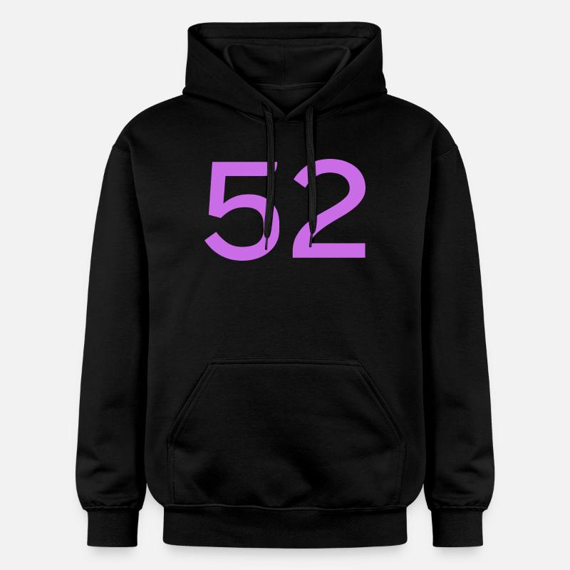 52 - Sweat à capuche Softstyle® Gildan Unisexe - noir