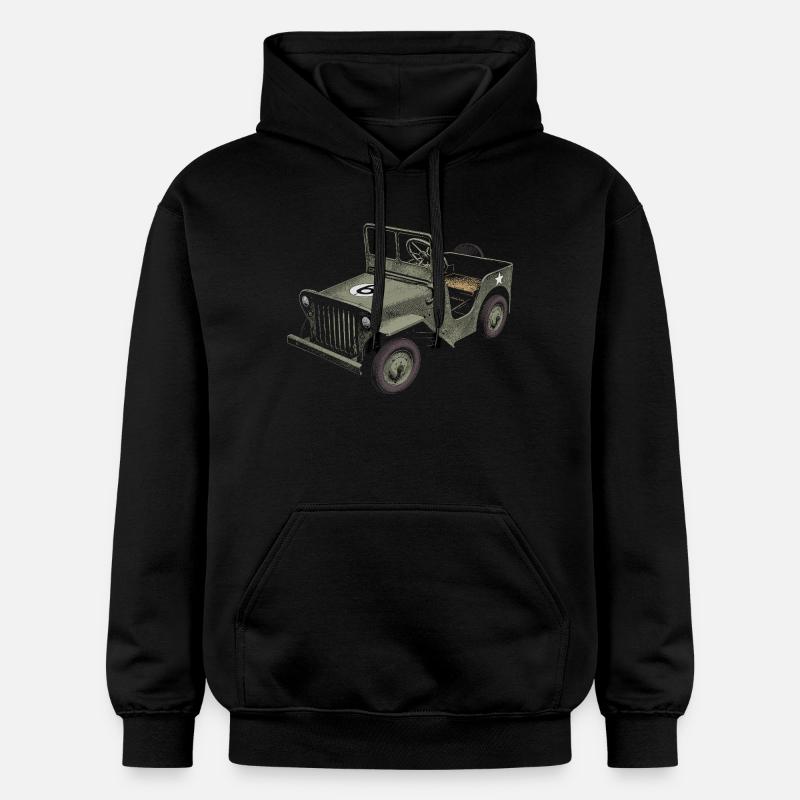 Caisse à savon - Sweat à capuche Softstyle® Gildan Unisexe - noir