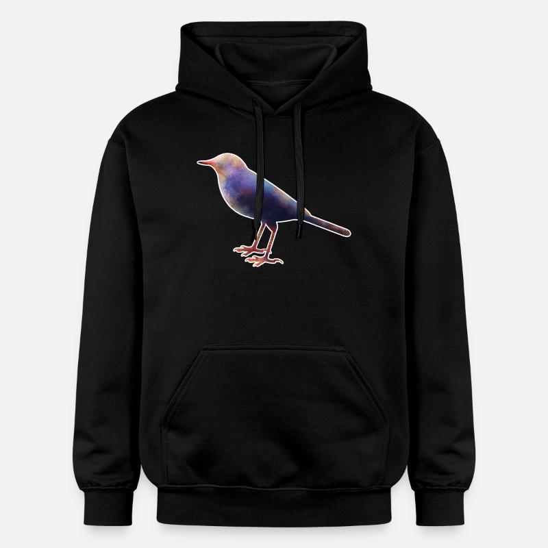 Wagtail.1 - Gildan Unisex Softstyle® Midweight Hoodie - black