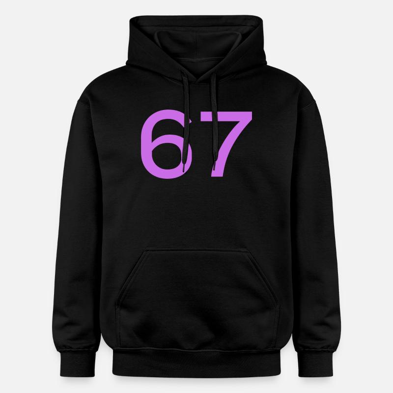 67 - Sweat à capuche Softstyle® Gildan Unisexe - noir
