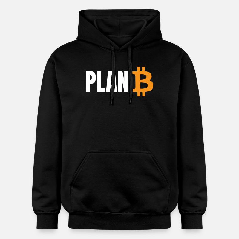 Planifier Bitcoin - Sweat à capuche Softstyle® Gildan Unisexe - noir