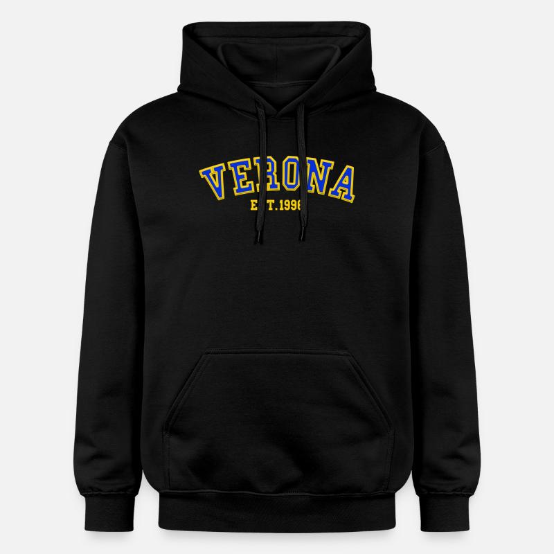 Vérone fondée en 1996 - Sweat à capuche Softstyle® Gildan Unisexe - noir