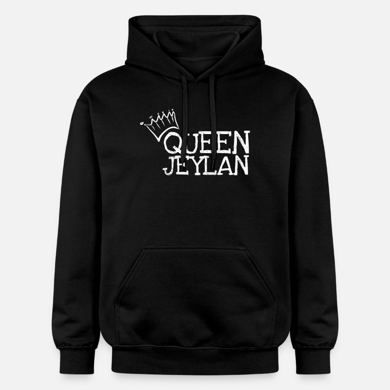 Influenceuse Jeylan - Sweat à capuche Softstyle® Gildan Unisexe - noir