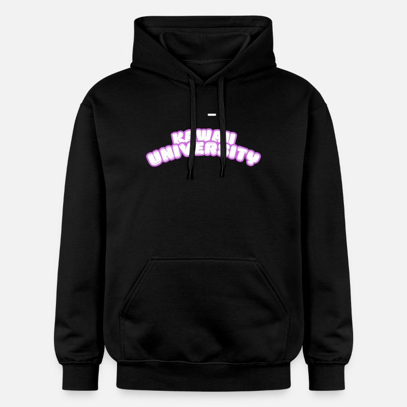 Kawaii University - Sweat à capuche Softstyle® Gildan Unisexe - noir